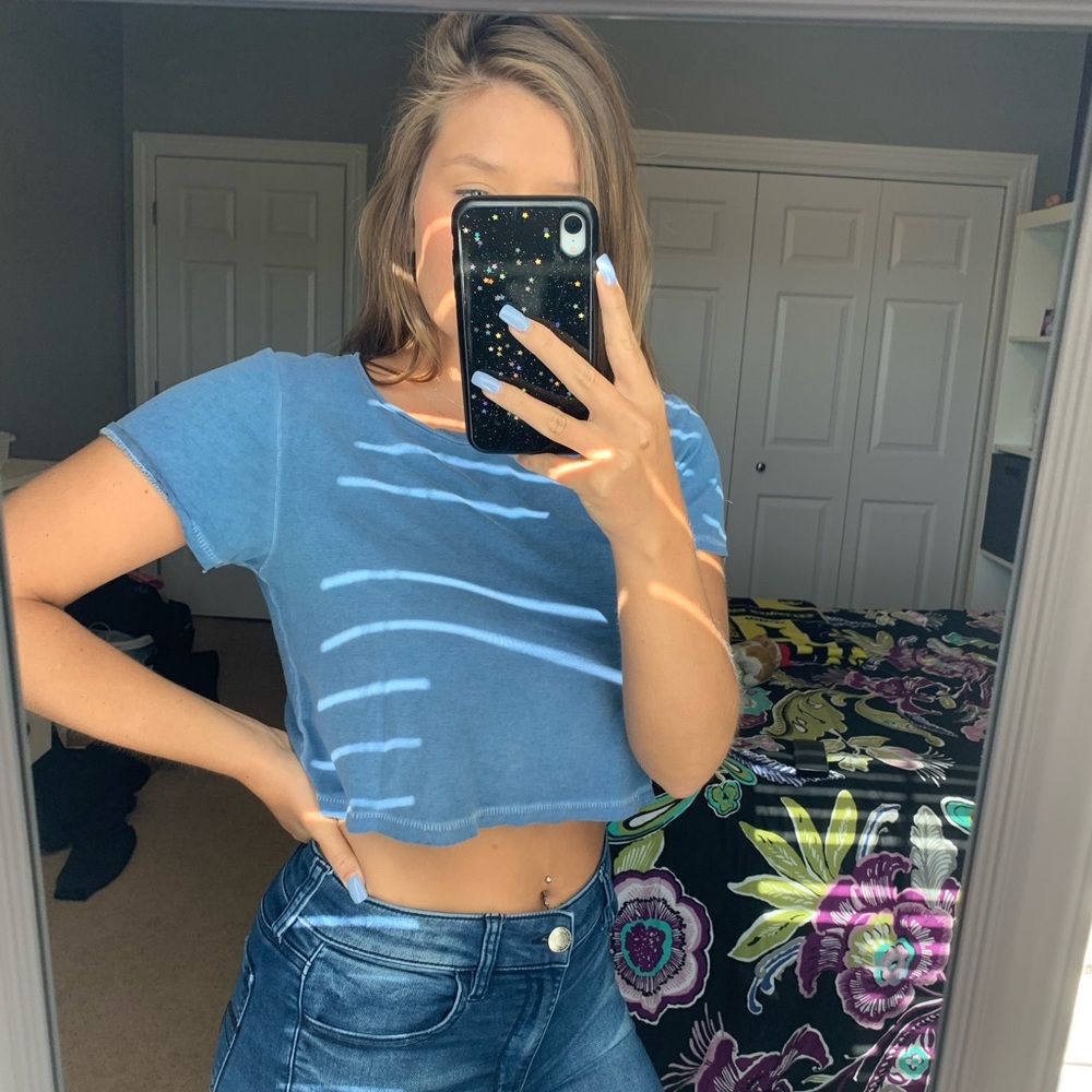 Short Sleeve Crop Top